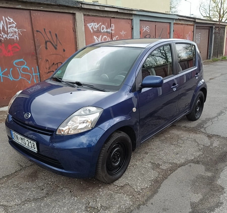 Daihatsu Sirion cena 7900 przebieg: 168000, rok produkcji 2005 z Inowrocław małe 742